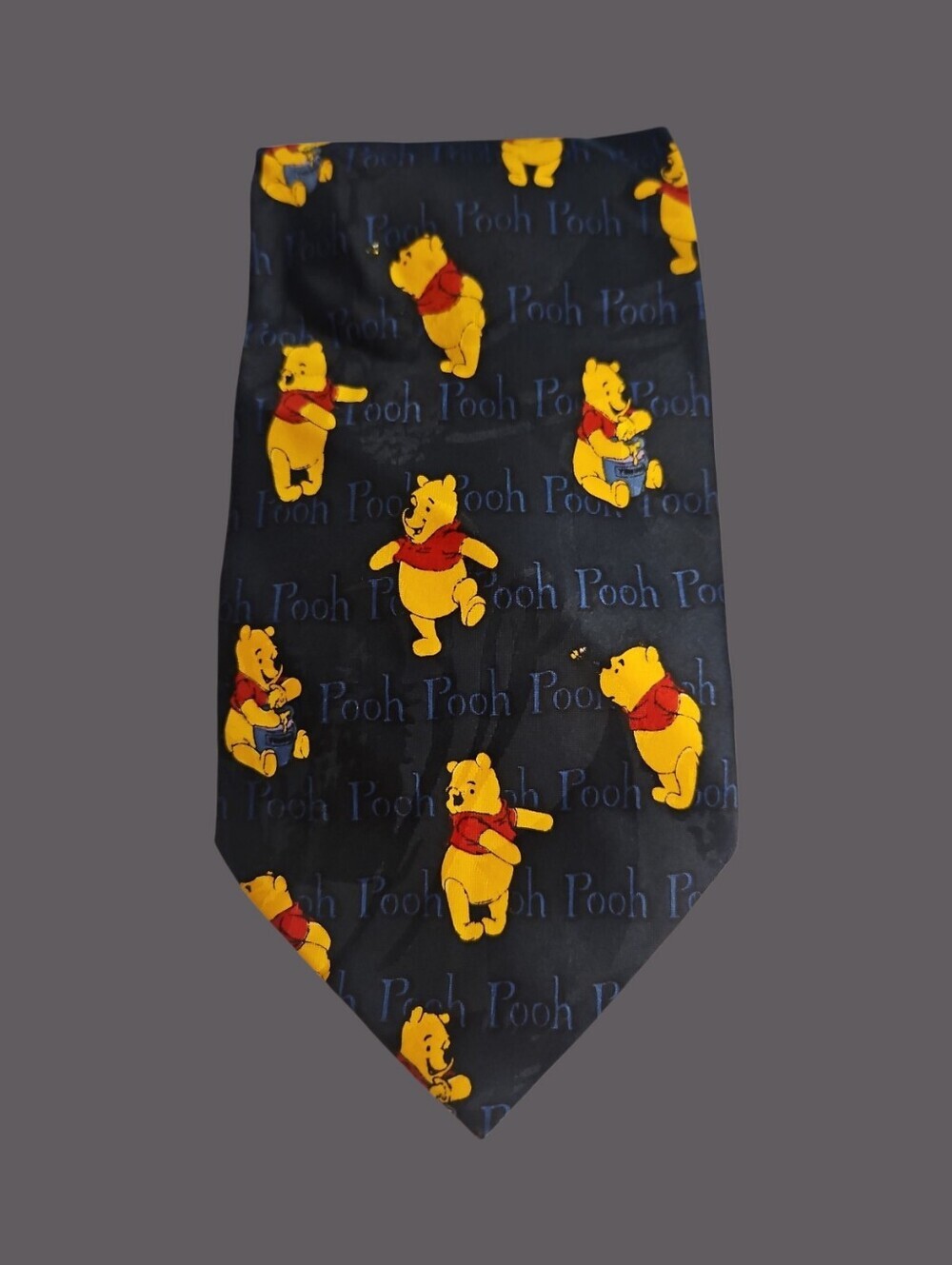 DISNEY Navy Blue Winnie The Pooh Tie